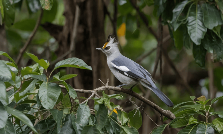 Crested Woodland Bird