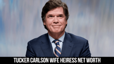 Tucker Carlson Wife Heiress Net Worth